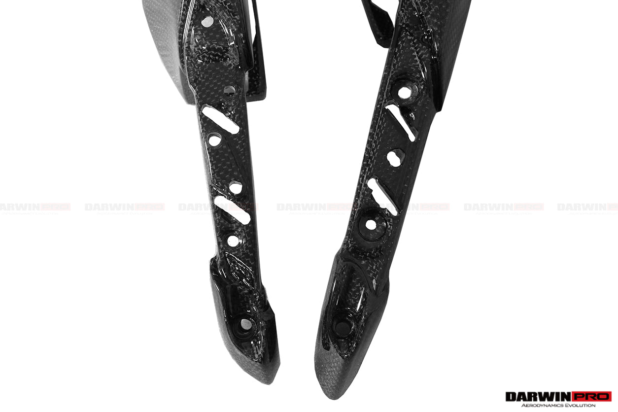 DarwinPRO Carbon Fiber Door Handle Interior | 2015-2020 Ferrari 488 GTB & Spider