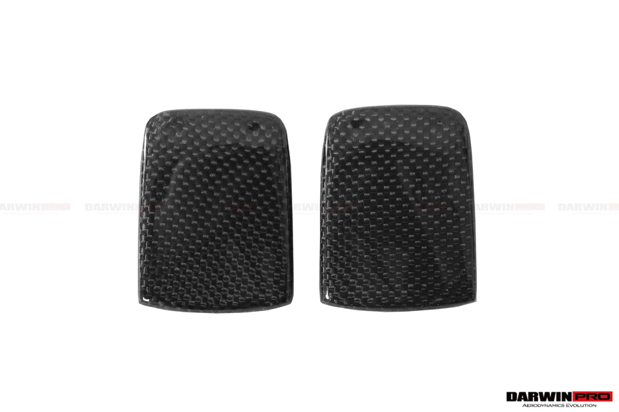 DarwinPRO Carbon Fiber Door Handle Interior | 2015-2020 Ferrari 488 GTB & Spider