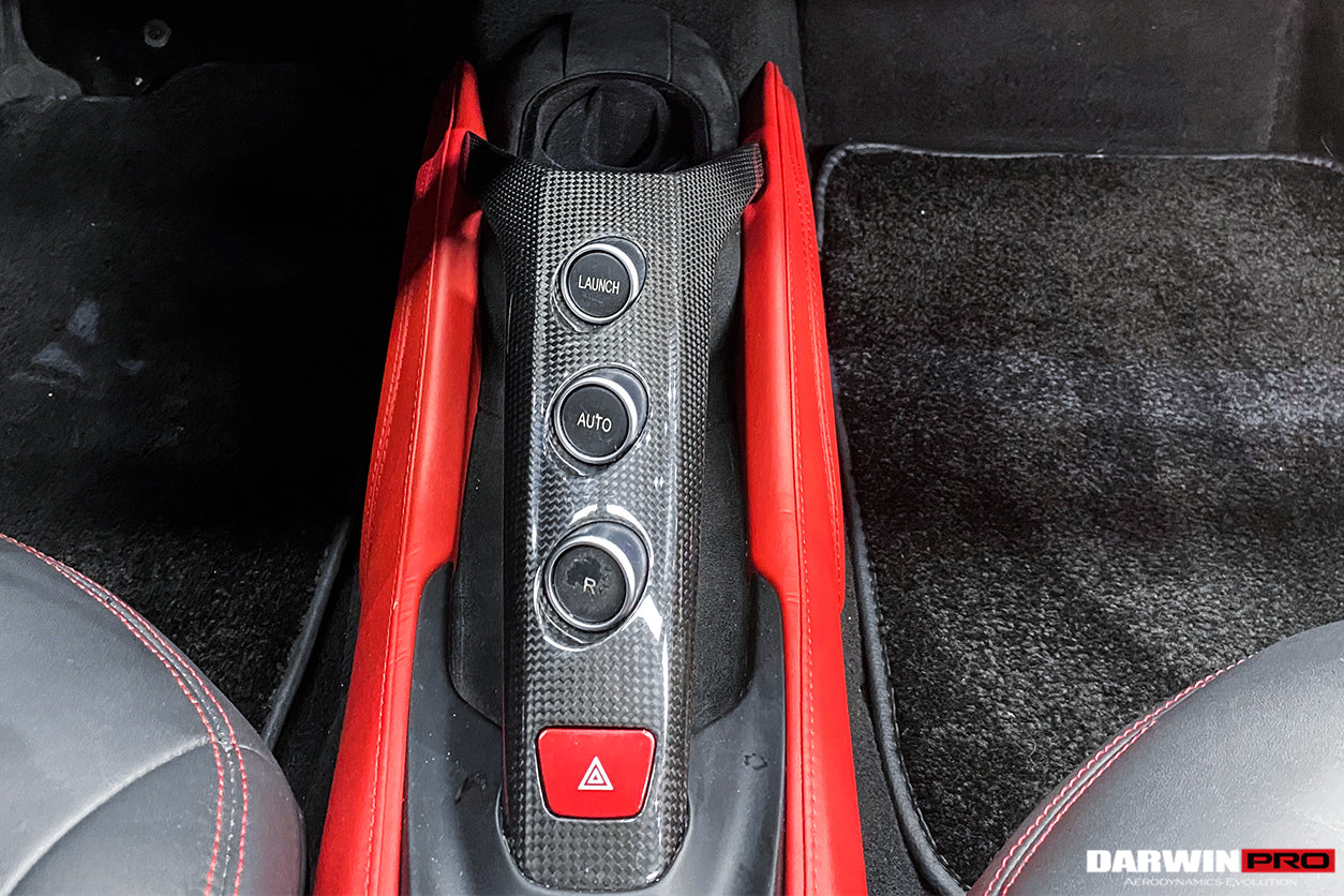 DarwinPRO 2015-2020 Ferrari 488 GTB & Spider Dry Carbon Fiber Bridge  Control
