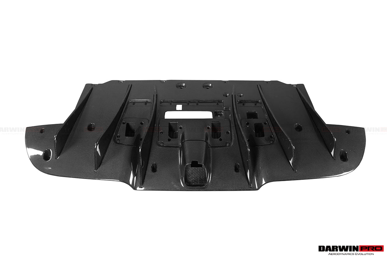 DarwinPRO 2015-2020 Ferrari 488 GTB & Spider Carbon Fiber Rear Diffuser