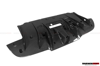 DarwinPRO 2015-2020 Ferrari 488 GTB & Spider Carbon Fiber Rear Diffuser