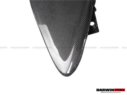 DarwinPRO 2015-2020 Ferrari 488 GTB & Spider Dry Carbon Fiber Side Air Intake Fins