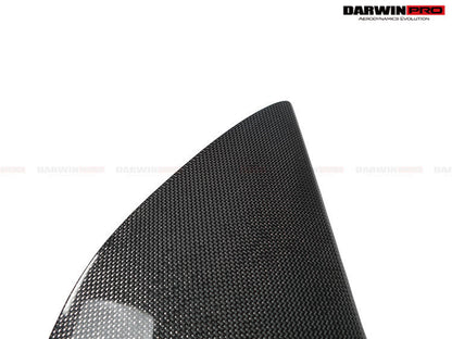 DarwinPRO 2015-2020 Ferrari 488 GTB & Spider Dry Carbon Fiber Side Air Intake Fins