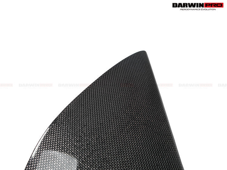 DarwinPRO 2015-2020 Ferrari 488 GTB & Spider Dry Carbon Fiber Side Air Intake Fins
