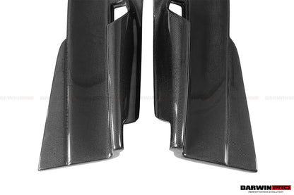 Panel de puerta interior de fibra de carbono DarwinPRO para Ferrari 488 GTB y Spider (2015-2020)