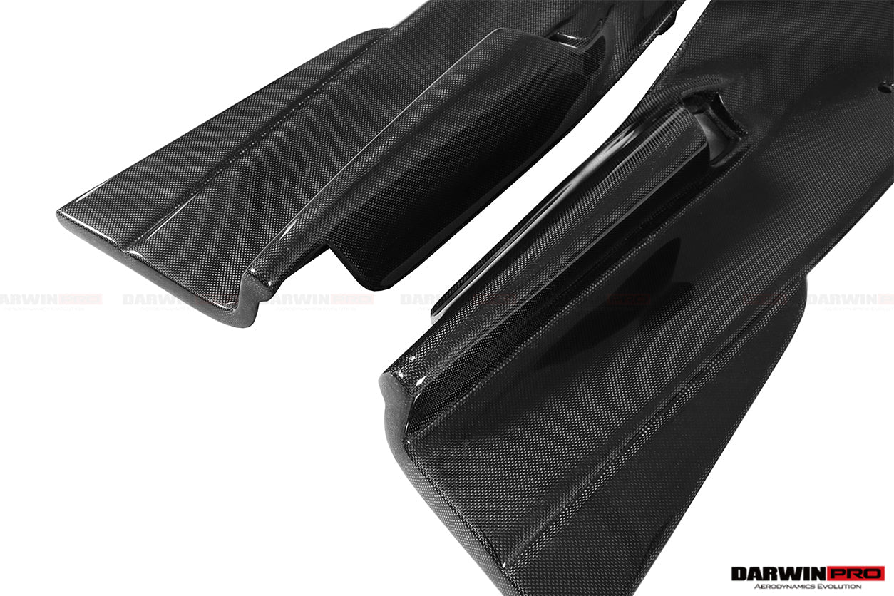 Panel de puerta interior de fibra de carbono DarwinPRO para Ferrari 488 GTB y Spider (2015-2020)