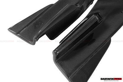 Panel de puerta interior de fibra de carbono DarwinPRO para Ferrari 488 GTB y Spider (2015-2020)