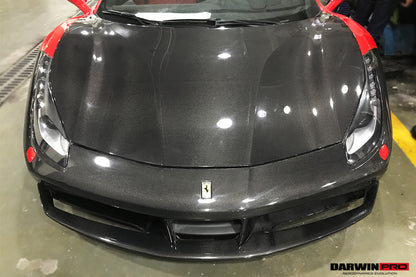 DarwinPRO 2015-2020 Ferrari 488 GTB & Spider Carbon Fiber Hood