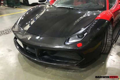 DarwinPRO 2015-2020 Ferrari 488 GTB & Spider Carbon Fiber Hood