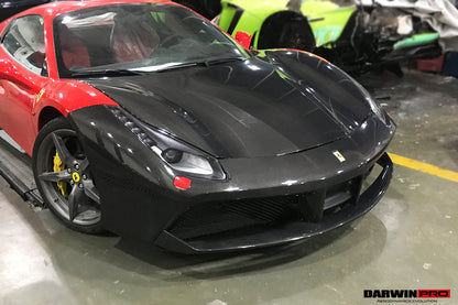 DarwinPRO 2015-2020 Ferrari 488 GTB & Spider Carbon Fiber Hood