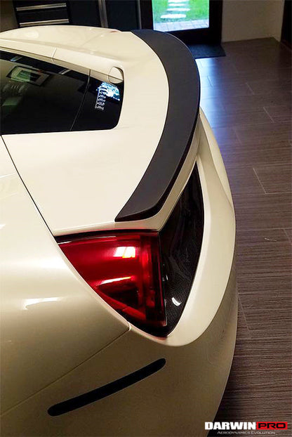 Alerón de maletero de fibra de carbono DarwinPRO 2015-2020 Ferrari 488 GTB BKSS