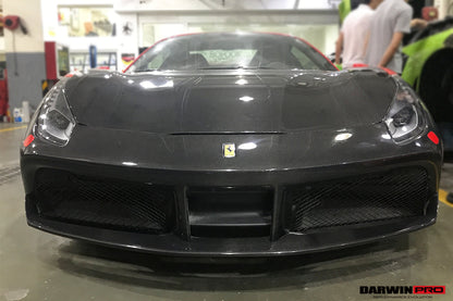 DarwinPRO 2015-2020 Ferrari 488 GTB & Spider Carbon Fiber Hood