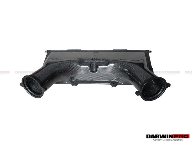 Caja de aire seca de fibra de carbono DarwinPRO para Ferrari F8, 488 GTB y Spyder (2015-2022)