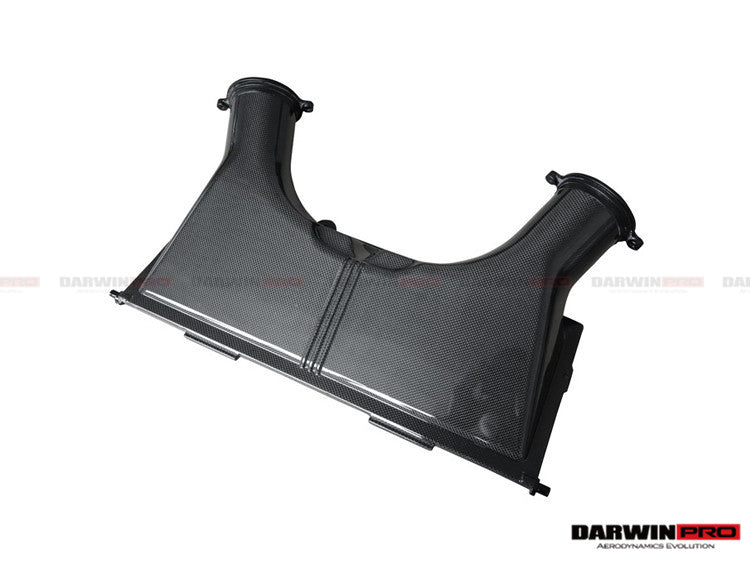Caja de aire seca de fibra de carbono DarwinPRO para Ferrari F8, 488 GTB y Spyder (2015-2022)