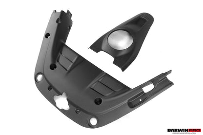 DarwinPRO 2021 - UP Ferrari SF90 Spider OE Style Autoclave Carbon Fiber Engine Bay Interior 5 Piece - 3