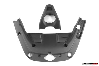 DarwinPRO 2021 - UP Ferrari SF90 Spider OE Style Autoclave Carbon Fiber Engine Bay Interior 5 Piece - 4
