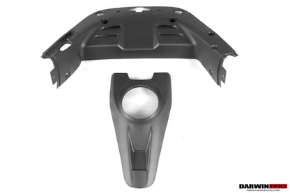 DarwinPRO 2021 - UP Ferrari SF90 Spider OE Style Autoclave Carbon Fiber Engine Bay Interior 5 Piece - 6