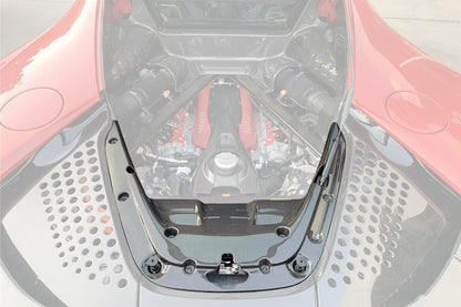 DarwinPRO 2020 - UP Ferrari SF90 Stradale OE Style Autoclave Carbon Fiber Engine Bay Interior (1 Piece) - 1