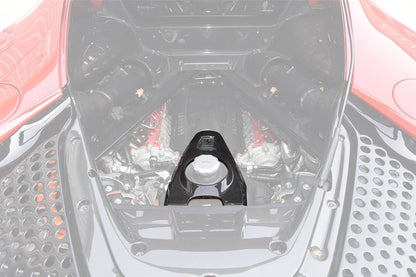 DarwinPRO 2020 - UP Ferrari SF90 Stradale OE Style Autoclave Carbon Fiber Coolant Tank Cover Replacement - 1