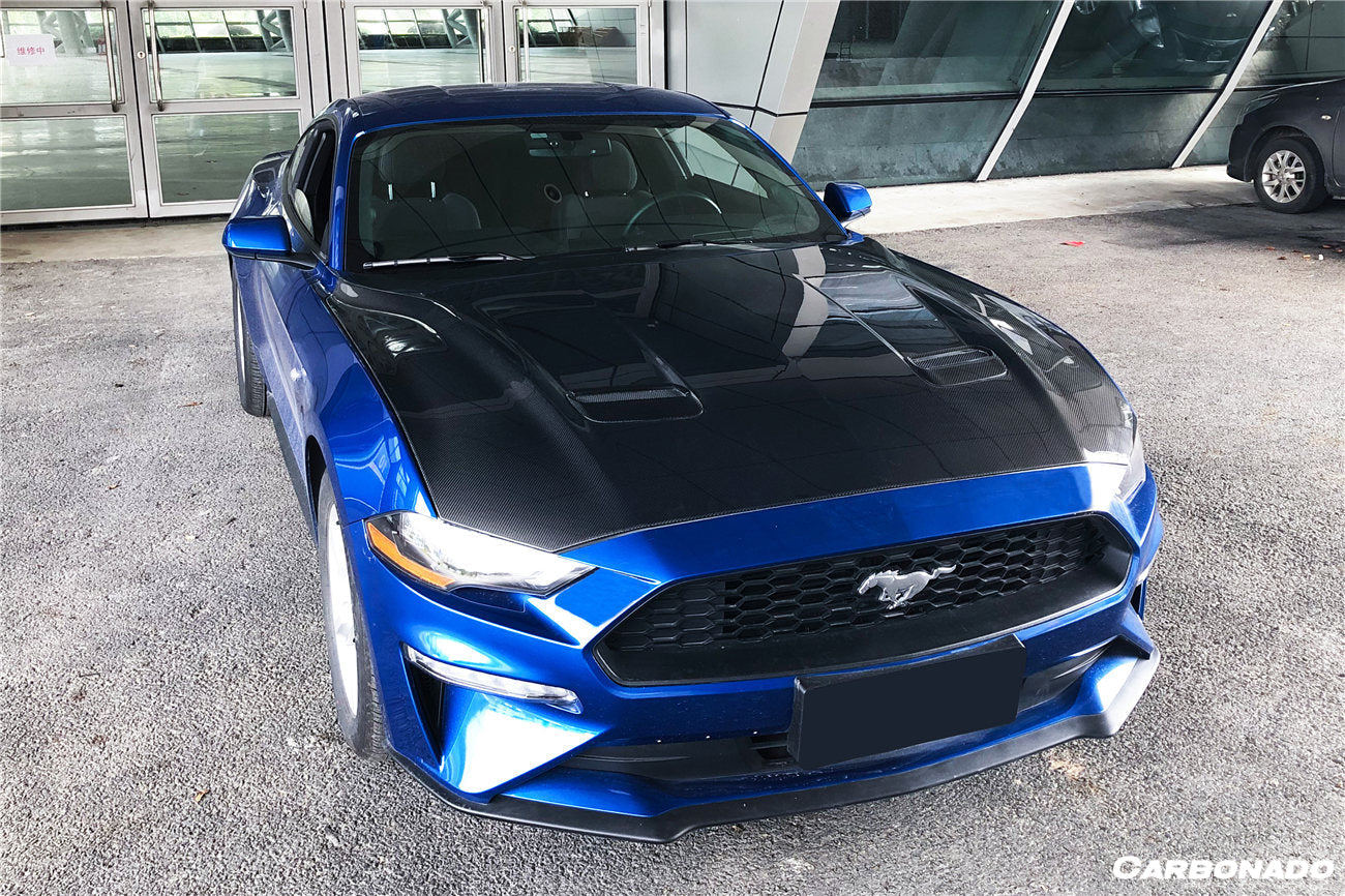 DarwinPRO Carbon Fiber Hood | 2018-2023 Ford Mustang