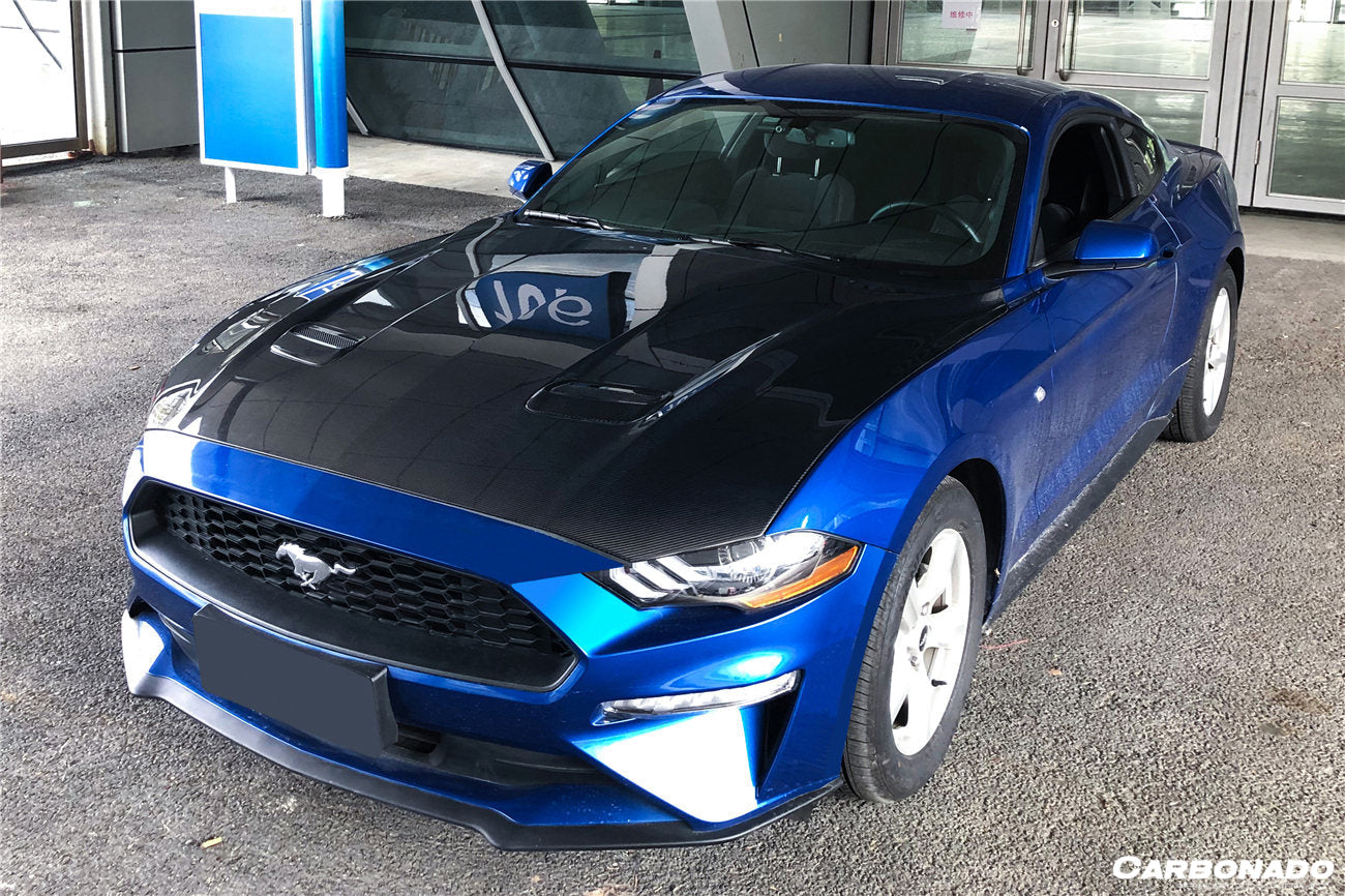 DarwinPRO Carbon Fiber Hood | 2018-2023 Ford Mustang