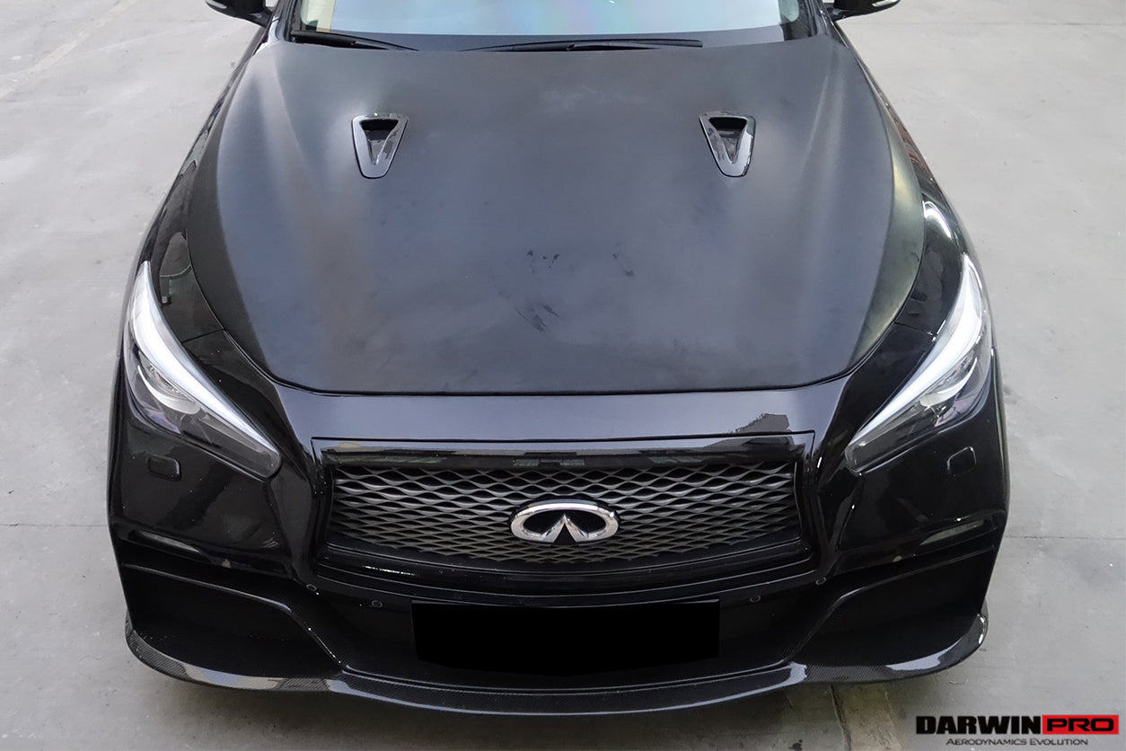 DarwinPRO EAU ROUGE Style Hood | 2014-2022 Infiniti Q50 Sedan