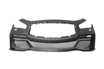 Parachoques delantero estilo EAU ROUGE para Infiniti Q50 Sedán Darwinpro 2014-2022