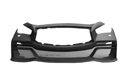 Parachoques delantero estilo EAU ROUGE para Infiniti Q50 Sedán Darwinpro 2014-2022