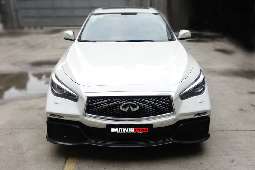 Parachoques delantero estilo EAU ROUGE para Infiniti Q50 Sedán Darwinpro 2014-2022