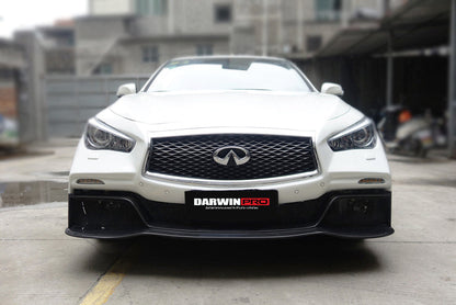 Parachoques delantero estilo EAU ROUGE para Infiniti Q50 Sedán Darwinpro 2014-2022