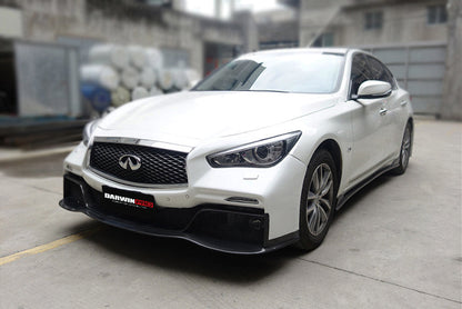 Parachoques delantero estilo EAU ROUGE para Infiniti Q50 Sedán Darwinpro 2014-2022