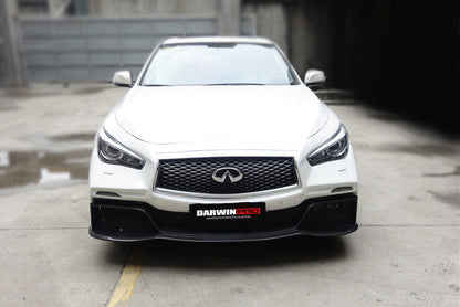 Parachoques delantero estilo EAU ROUGE para Infiniti Q50 Sedán Darwinpro 2014-2022