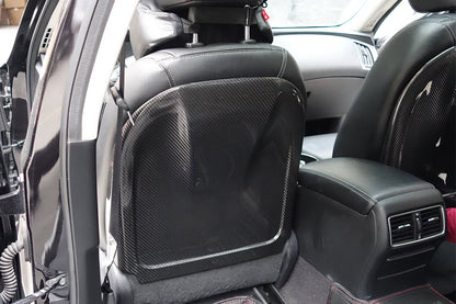 Reemplazo de respaldo de fibra de carbono seco para Infiniti Q50 Sedán DarwinPRO 2014-2022