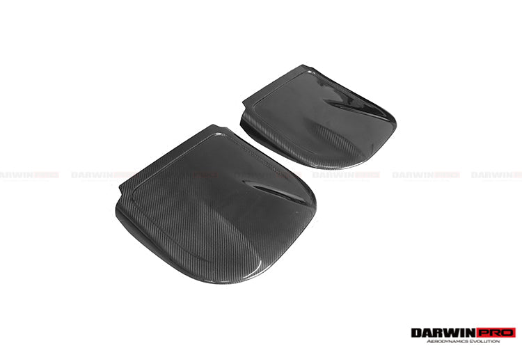 Reemplazo de respaldo de fibra de carbono seco para Infiniti Q50 Sedán DarwinPRO 2014-2022