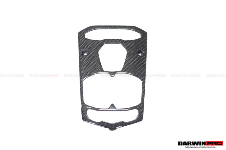 DarwinPRO 2011-2016 Lamborghini Aventador LP700 LP720 LP750 SV Coupe Roadster Dry Carbon Fiber Center Console Panel Replacement