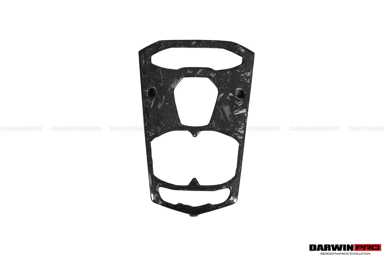 DarwinPRO 2011-2016 Lamborghini Aventador LP700 LP720 LP750 SV Coupe Roadster Dry Carbon Fiber Center Console Panel Replacement