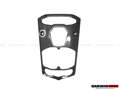 DarwinPRO 2011-2016 Lamborghini Aventador LP700 LP720 LP750 SV Coupe Roadster Dry Carbon Fiber Center Console Panel Replacement
