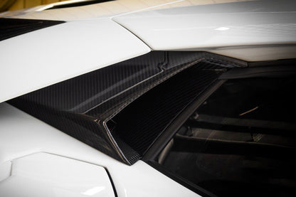 DarwinPRO Autoclave Carbon Fiber Engine Air Intakes | 2017-2021 Lamborghini Aventador LP740 Coupe & Roadster