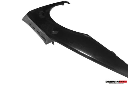 Guardabarros delantero estilo BKSS para Lamborghini Gallardo DarwinPRO 2004-2008