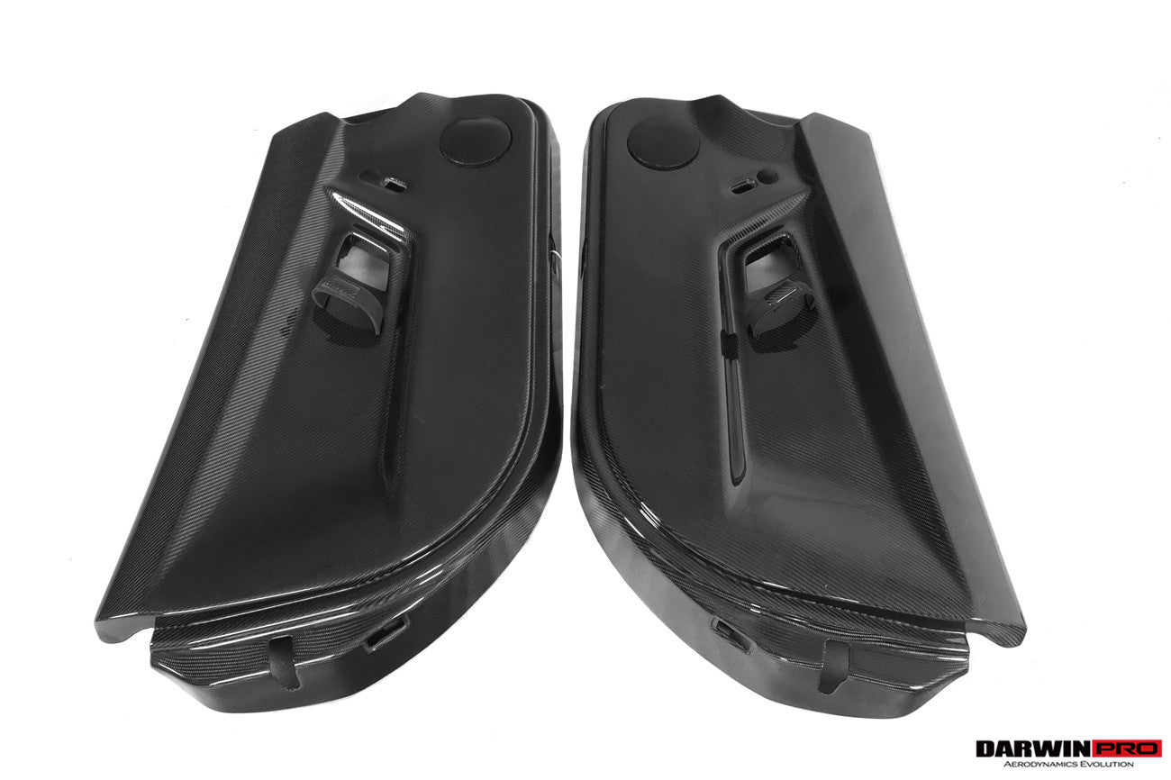 DarwinPRO Carbon Fiber Inner Door Panels | 2004-2014 Lamborghini Gallardo Coupe