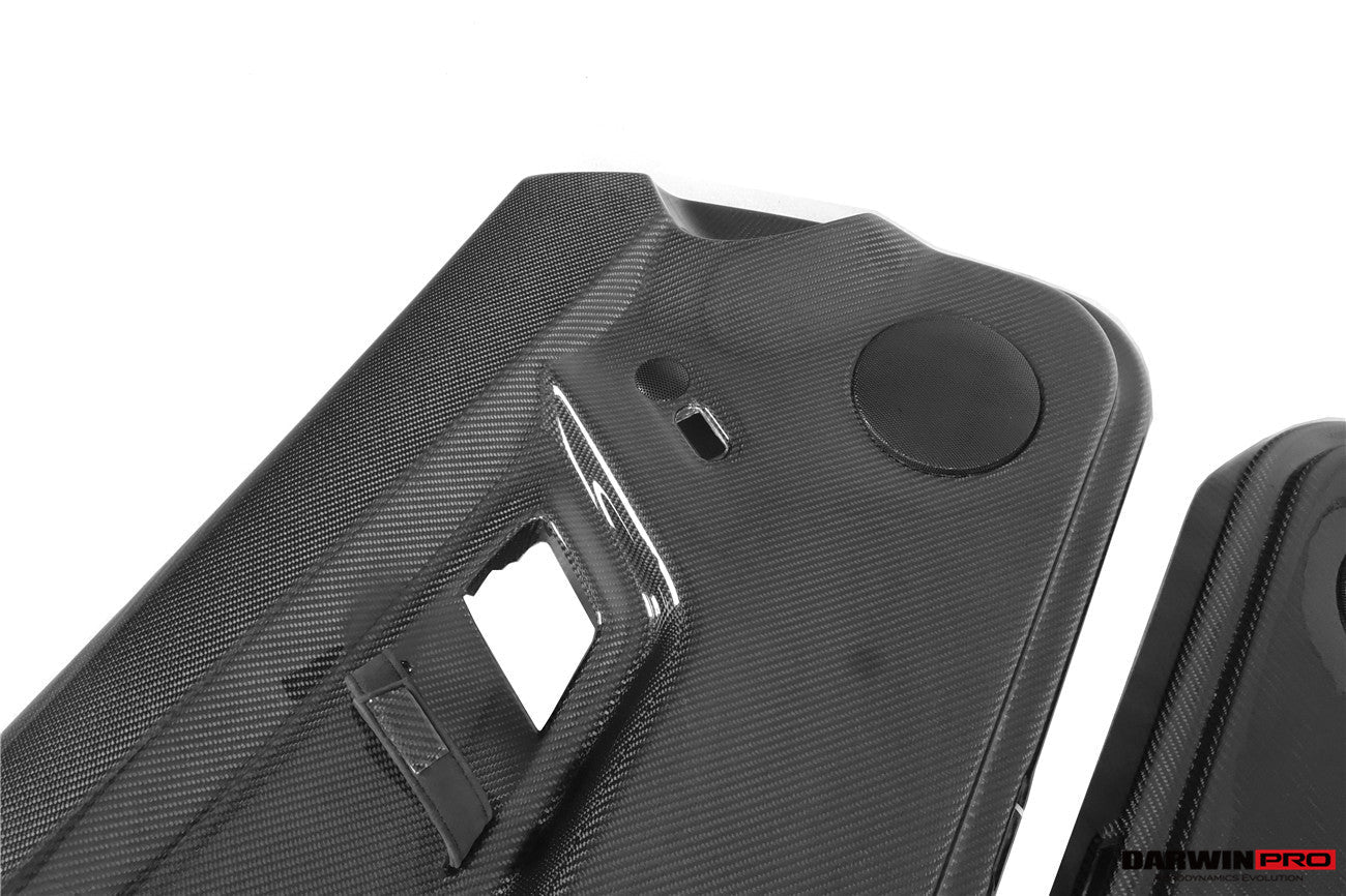 DarwinPRO Carbon Fiber Inner Door Panels | 2004-2014 Lamborghini Gallardo Coupe