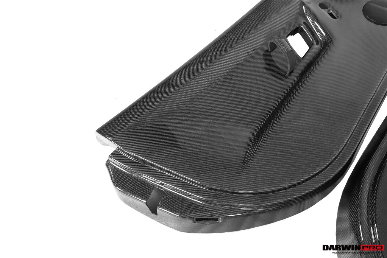 DarwinPRO Carbon Fiber Inner Door Panels | 2004-2014 Lamborghini Gallardo Coupe