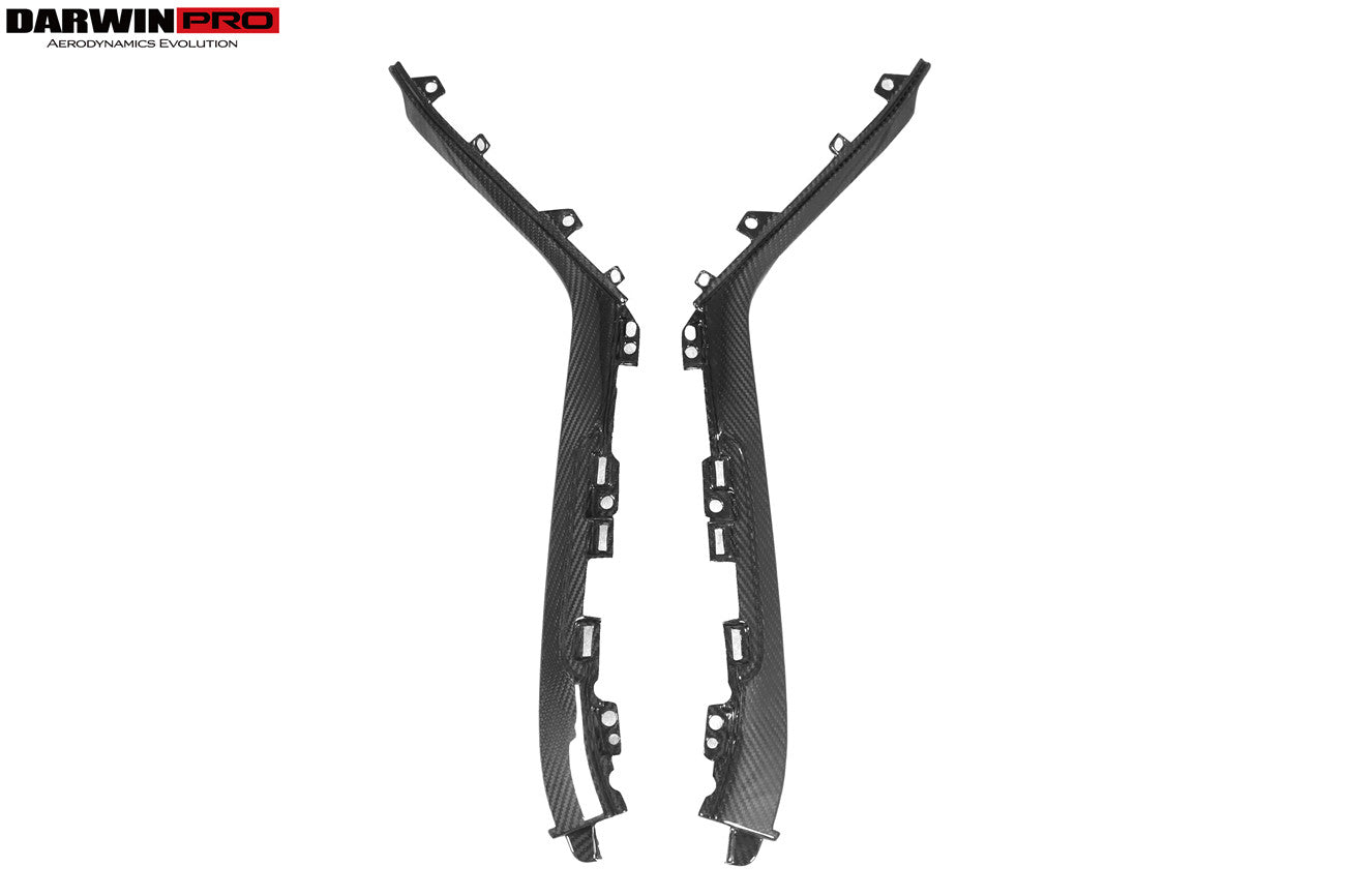 Moldura de fibra de carbono para consola central DarwinPRO 2015-2023 Lamborghini Huracan LP610, LP580 y EVO Autoclave