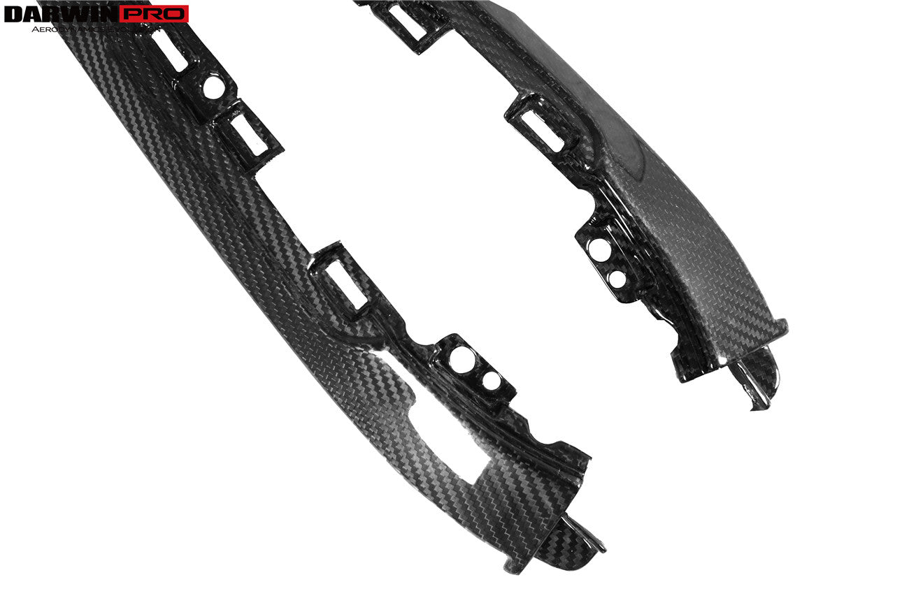 Moldura de fibra de carbono para consola central DarwinPRO 2015-2023 Lamborghini Huracan LP610, LP580 y EVO Autoclave