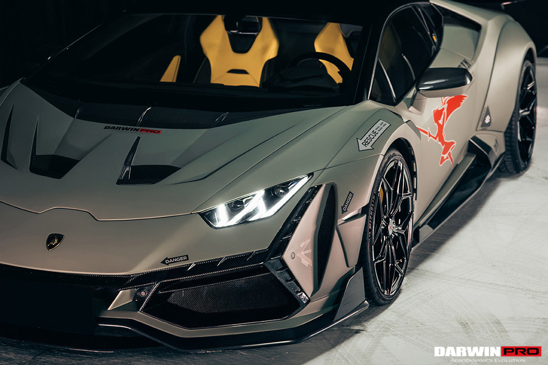 DarwinPRO 2015-2025 Lamborghini Huracan LP610 & LP580 & EVO & Tecnica BKSSII Style Hood