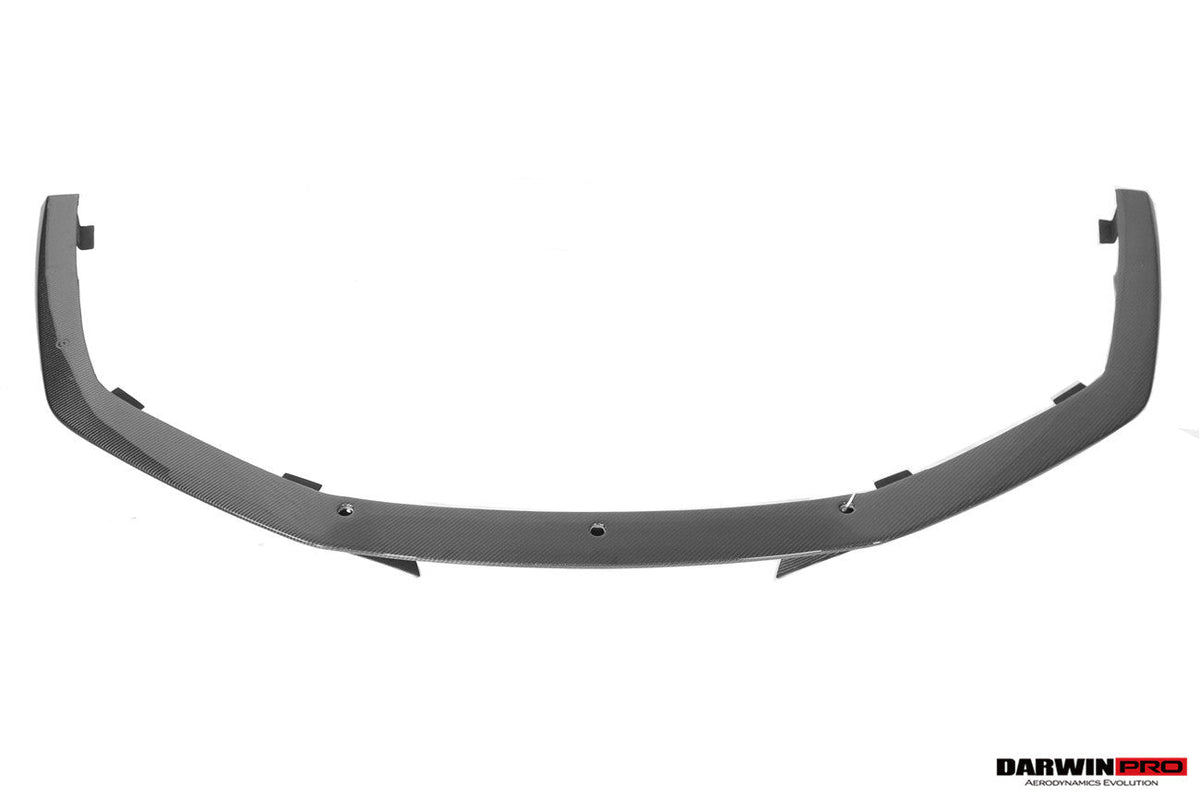 2016-2019 Lamborghini Huracan LP580 Carbon Fiber Front Lip Splitter DarwinPRO (BKSS) (CF5556BKSS580-FL)