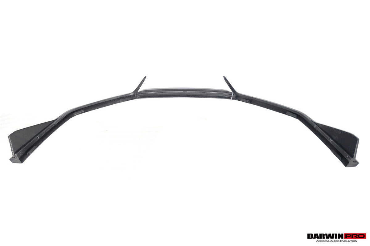 2016-2019 Lamborghini Huracan LP580 Carbon Fiber Front Lip Splitter DarwinPRO (BKSS) (CF5556BKSS580-FL)