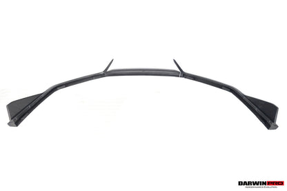 2016-2019 Lamborghini Huracan LP580 Carbon Fiber Front Lip Splitter DarwinPRO (BKSS) (CF5556BKSS580-FL)