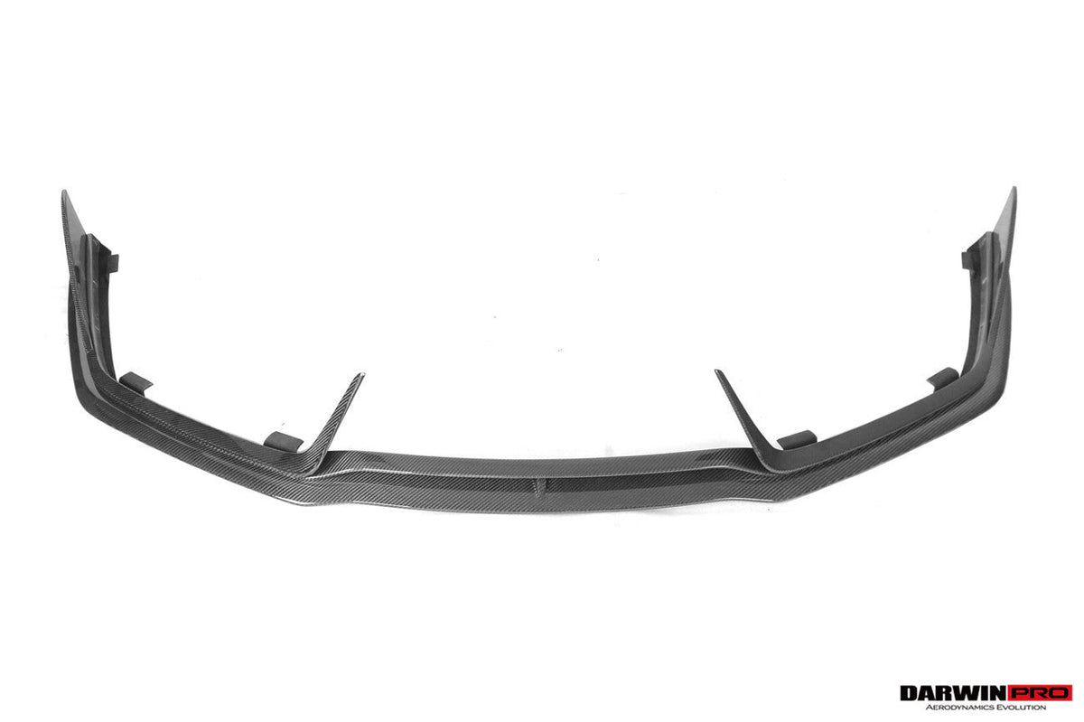 2016-2019 Lamborghini Huracan LP580 Carbon Fiber Front Lip Splitter DarwinPRO (BKSS) (CF5556BKSS580-FL)