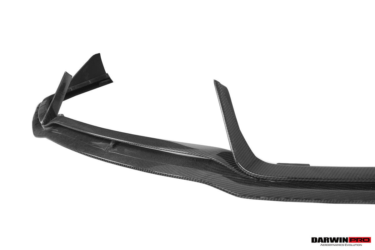 2016-2019 Lamborghini Huracan LP580 Carbon Fiber Front Lip Splitter DarwinPRO (BKSS) (CF5556BKSS580-FL)